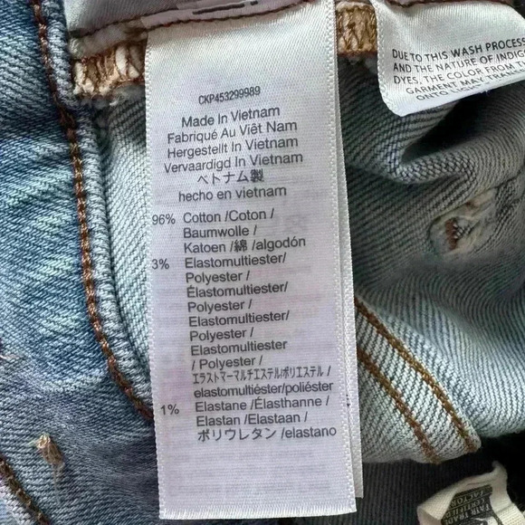 Women's Madewell The Perfect Vintage Light Blue Women's Jeans Size 26P - Picture 7 of 8